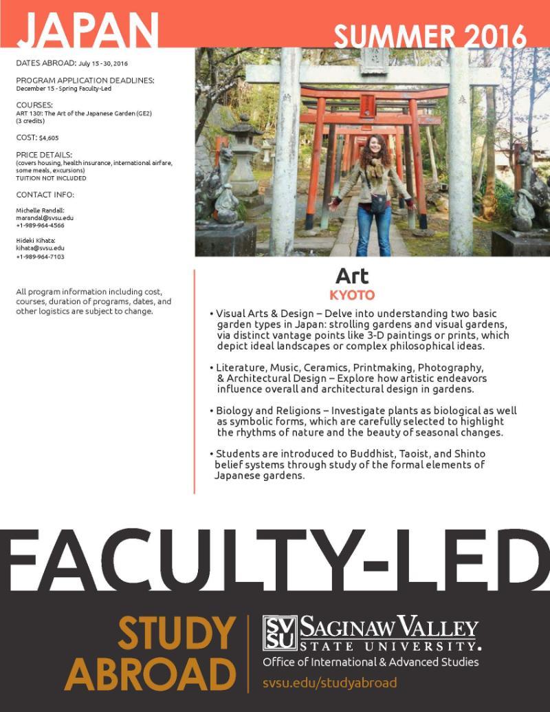 Japan Study Abroad 2016